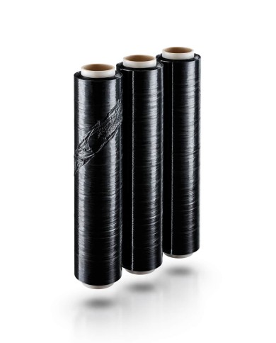 Film Paletizar Manual 23 Micras NEGRO, 60% reciclado