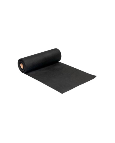 Rollo Camino TNT Negro 0,40x48 m | Precorte 30 cm | 55 g/m²