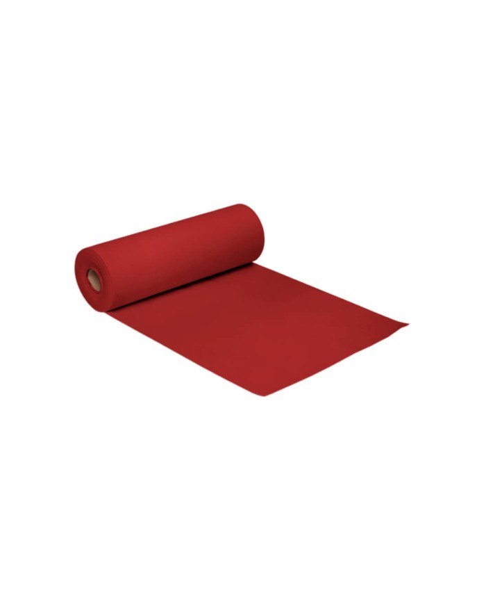 Rollo Camino TNT Rojo 0,40x48 m | Precorte 30 cm | 55 g/m²
