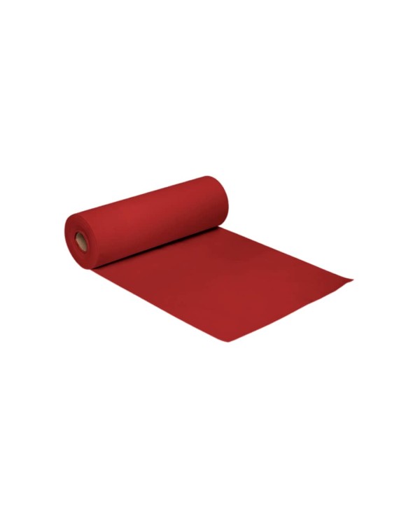 Rolo Camino TNT Vermelho 0,40x48 m | Precorte 30 cm | 55 g/m²