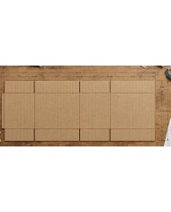 Cajas de cartón ondulado 600 x 400 x 580 (1 Paquete de 20 Cajas)