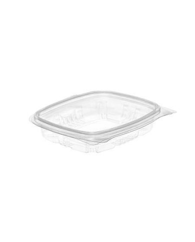 TARRINA BISAGRA 250 C.C. PLANA PET ( 600 DUS)