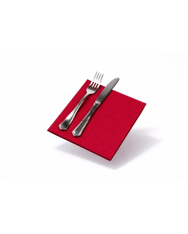 Servilletas Burdeos 40X40  PP 2 capas  (1 paquete de 50 unidades)