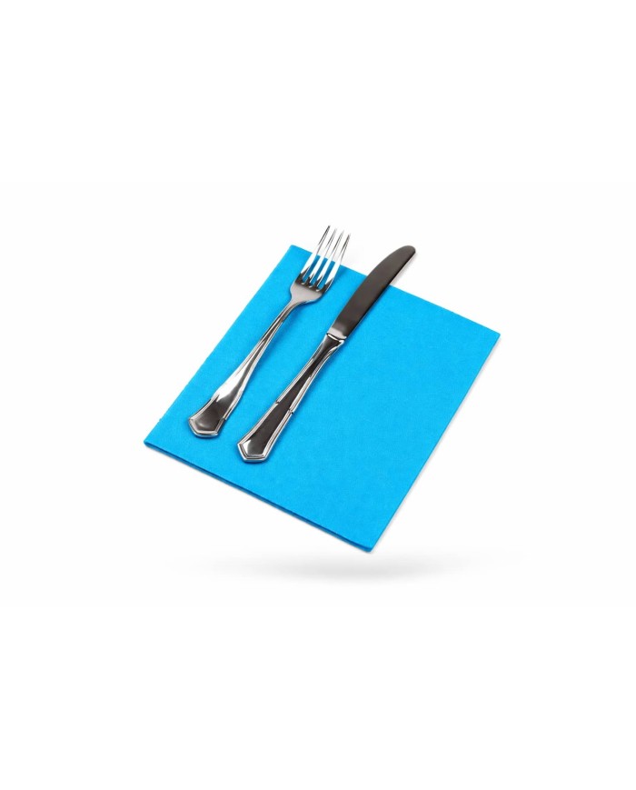 SERVILLETA 40X40  PUNTA PUNTA 2C  TURQUESA (CAJA 24 PAQ X 50 UD)