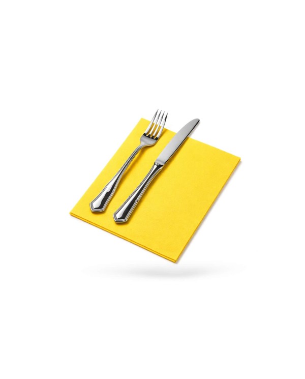 Guardanapos Amarillas 40X40  PP 2 capas  (1 pacote de 50 unidades)