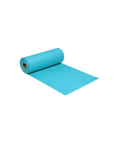 Rollo Camino TNT Azul Turquesa 0,40x48 m | Precorte 30 cm | 55 g/m²