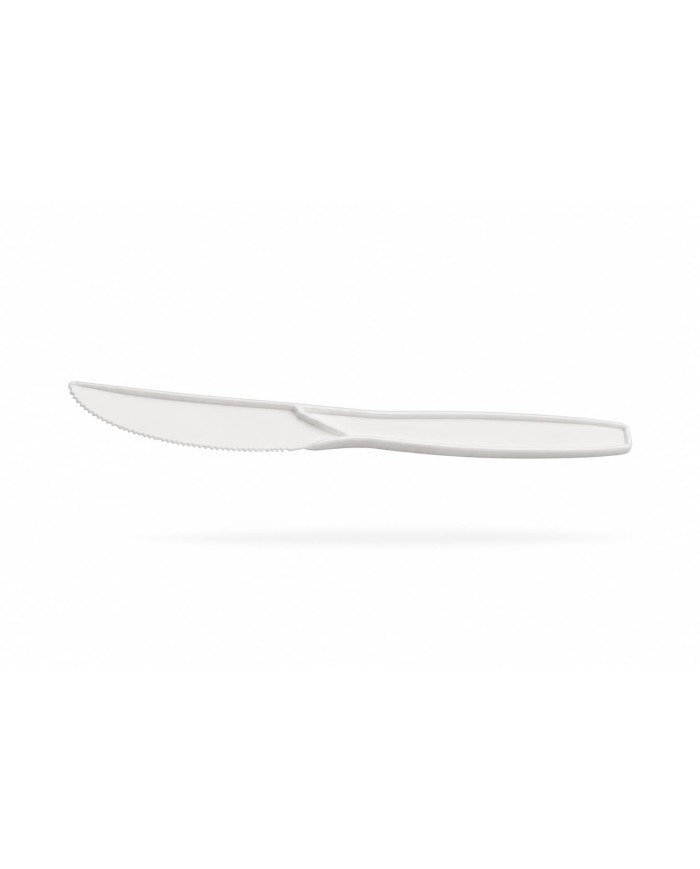 Faca de Amido de Milho, 18 cm - 50 unidades.