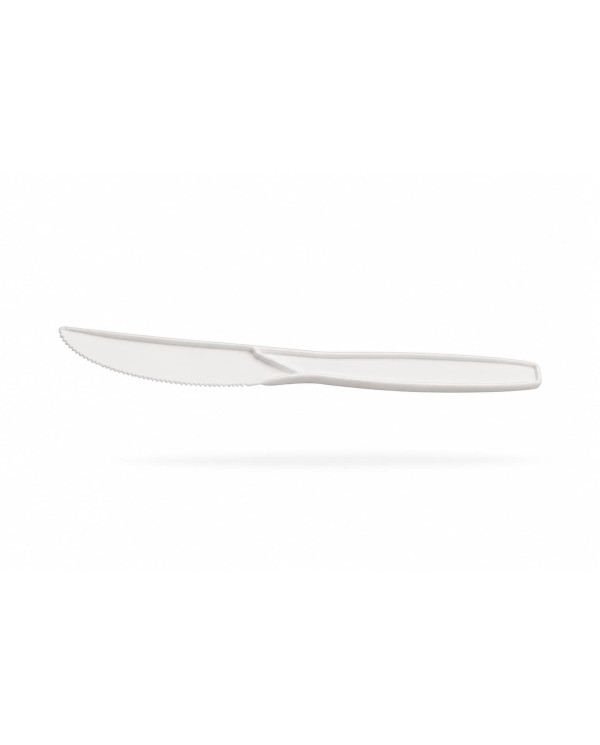 Faca de Amido de Milho, 18 cm - 50 unidades.