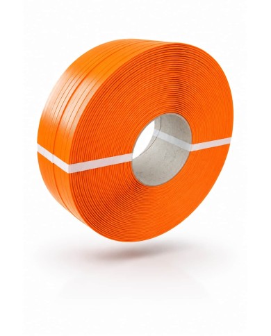 Fleje Polipropileno Manual 12mm Naranja (2 Rollos)