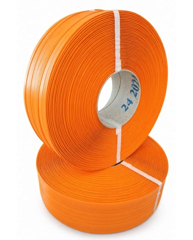 Fleje Polipropileno Manual 12mm Naranja (2 Rollos)