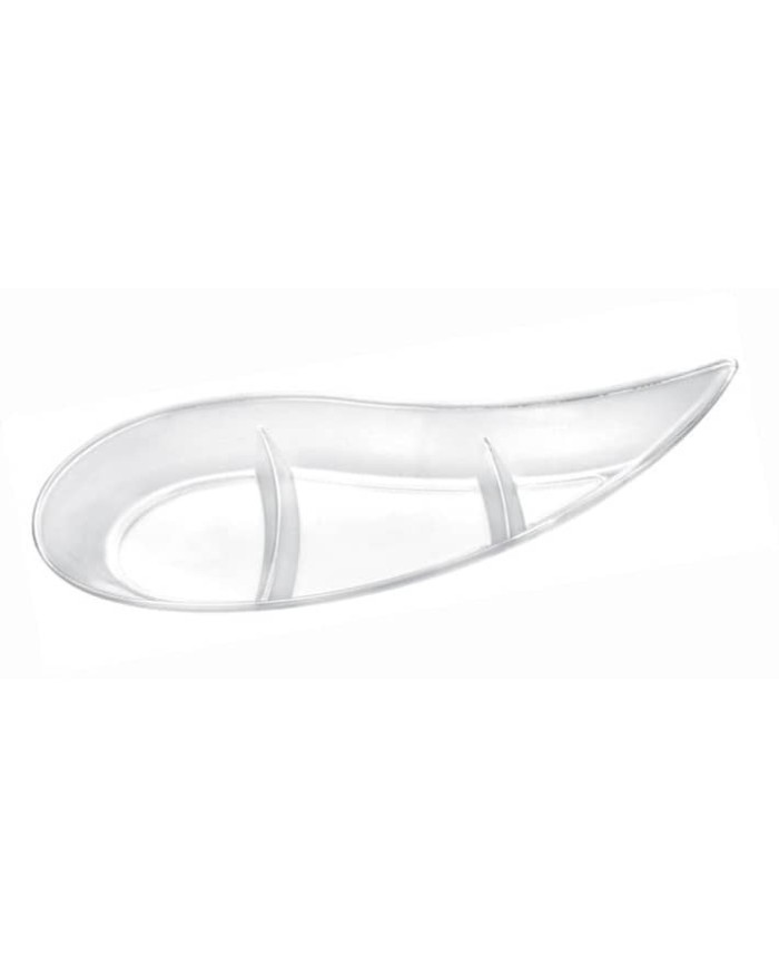 Mini Prato Virgola Transparente 30cc (50 unidades)