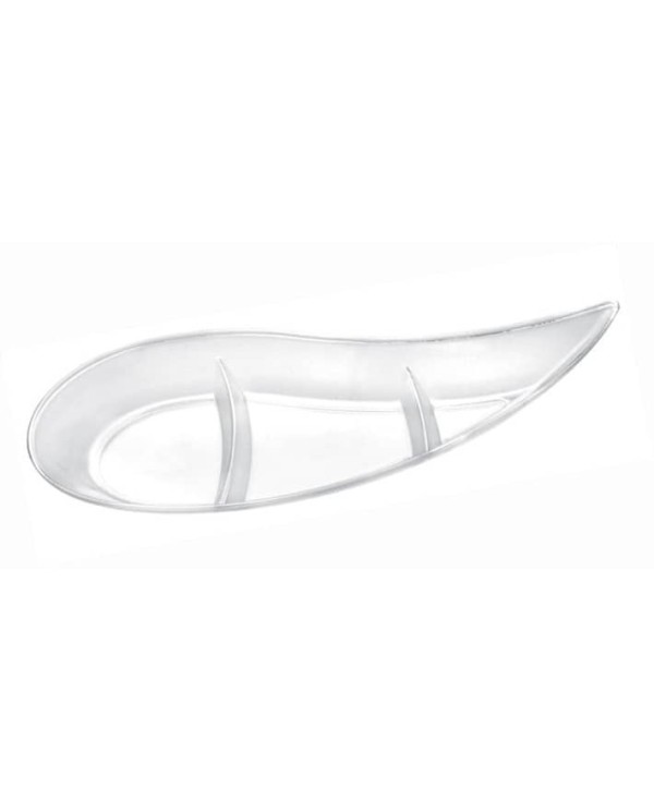 Mini Prato Virgola Transparente 30cc (50 unidades)