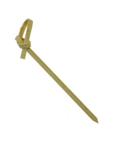 Pincho Brocheta Lazo Bambú 9cm (200 unidades)