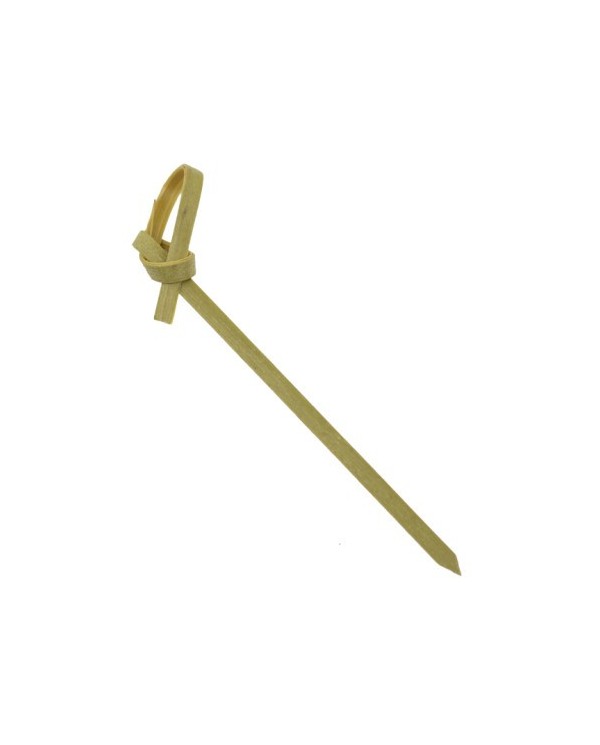 Espeto de Bambu Laço 9cm (200 unidades)