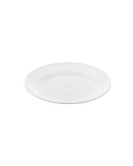 PLATO EN PBT PARA TAZA 175X25MM BLANCO ALGODON (CAJA 40 USD)
