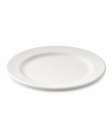 Plato de Postre y Tapas en PBT Blanco Algodón 170 mm
