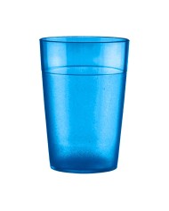 Vaso Copoliéster Azul Capri 250 cc | Irrompible y Reutilizable