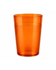 Vaso Copoliéster Naranja Zanahoria 250 cc | Irrompible y Reutilizable