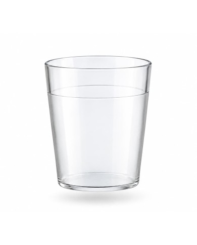 Vaso Copoliéster Transparente 350 cc | Irrompible y Reutilizable