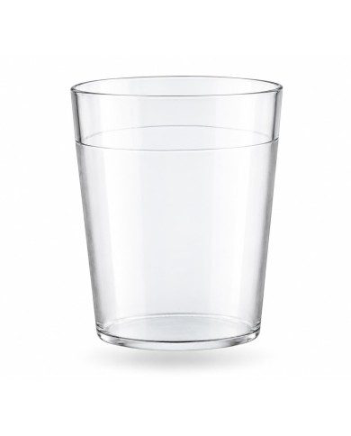 Vaso Copoliéster Transparente 550 cc | Irrompible y Reutilizable