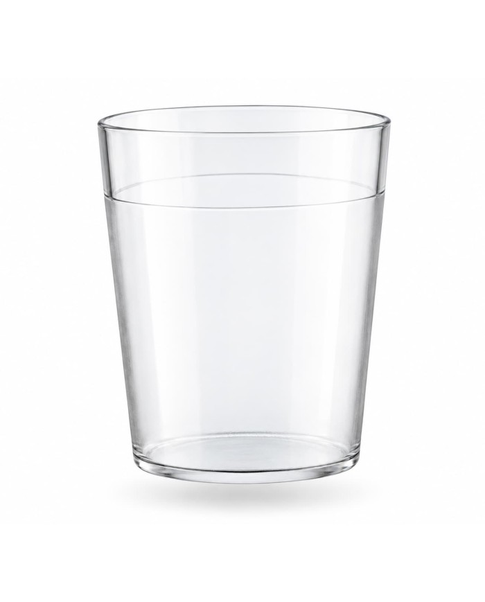 Vaso Copoliéster Transparente 550 cc | Irrompible y Reutilizable