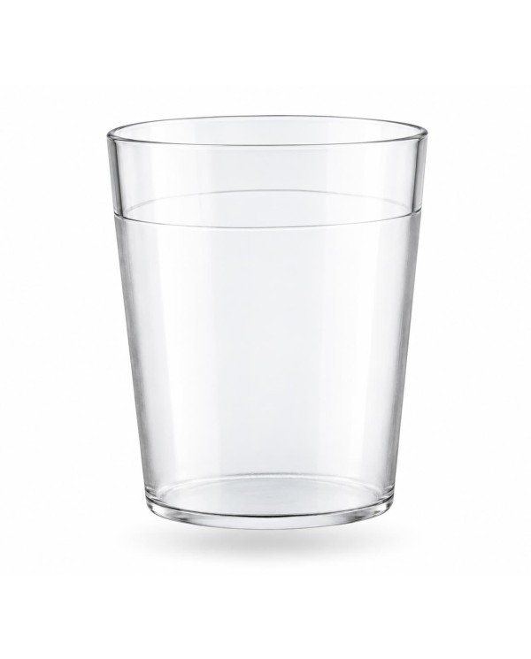 Vaso Copoliéster Transparente 550 cc | Irrompible y Reutilizable