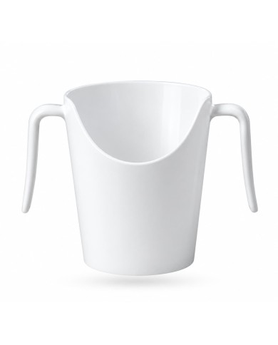 Vaso Adaptado en Copoliéster Blanco Algodón 200 cc