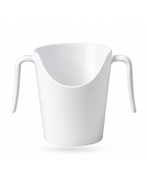 Vaso Adaptado en Copoliéster Blanco Algodón 200 cc