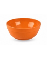 Taça em PBT de 450 ml. Laranja Cenoura, livre de BPA e reutilizável.