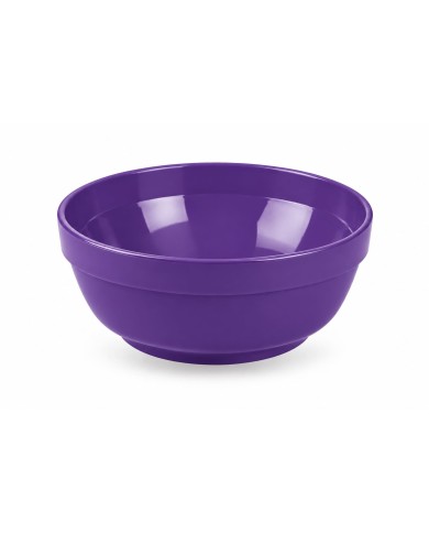 Bol de PBT 450cc Morado (Caja 60 Uds) | Resistente