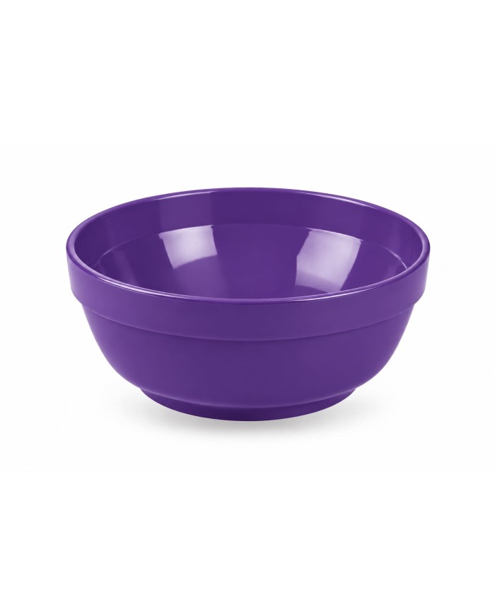 Bol de PBT 450cc Morado (Caja 60 Uds) | Resistente