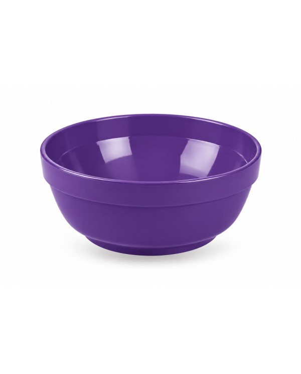 Bol de PBT 450cc Morado (Caja 60 Uds) | Resistente