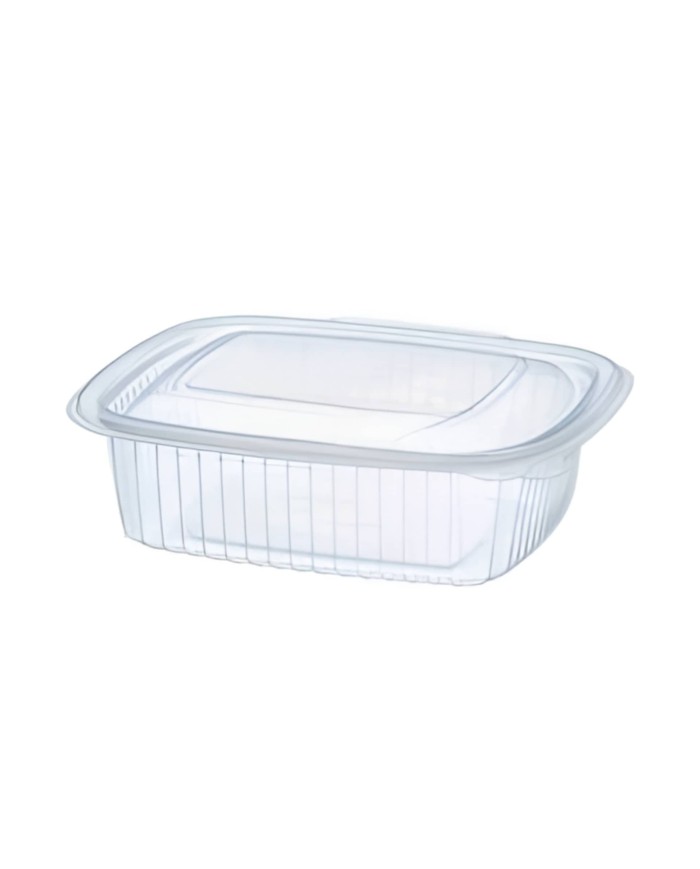 Envase plástico con tapa PP 250cc apto microondas