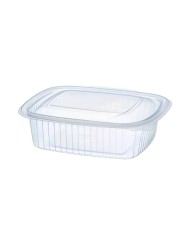 Envase plástico con tapa PP 750cc apto microondas