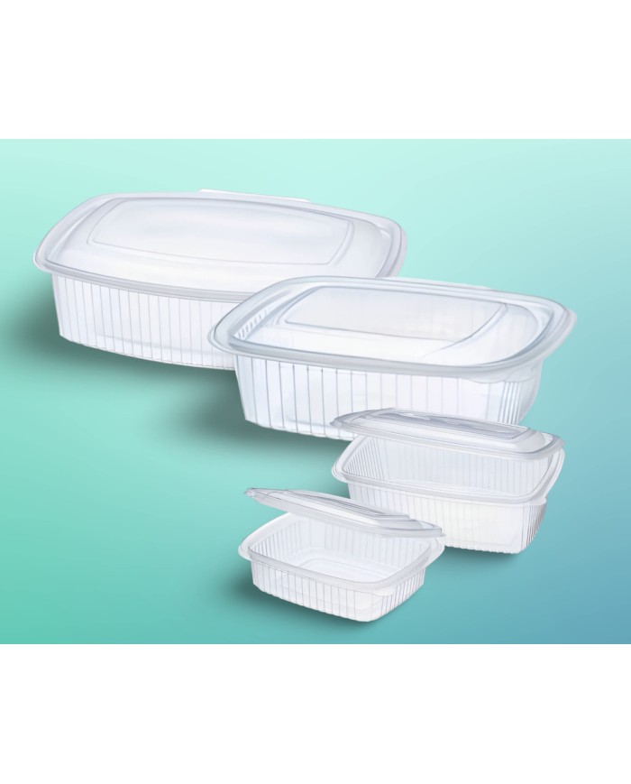 TARRINA BISAGRA PP 1500 CC MICROONDAS (200 uds/ caja)