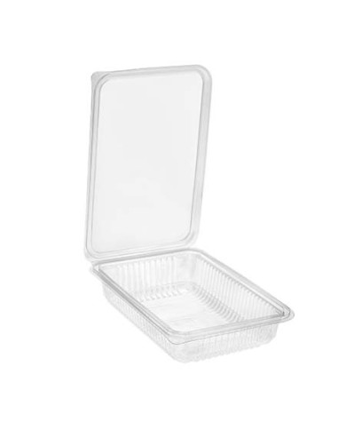 ENVASE LONCHEADO H 27 PEQUEÑO PET 224x146x28 (400 uds/ caja) ***