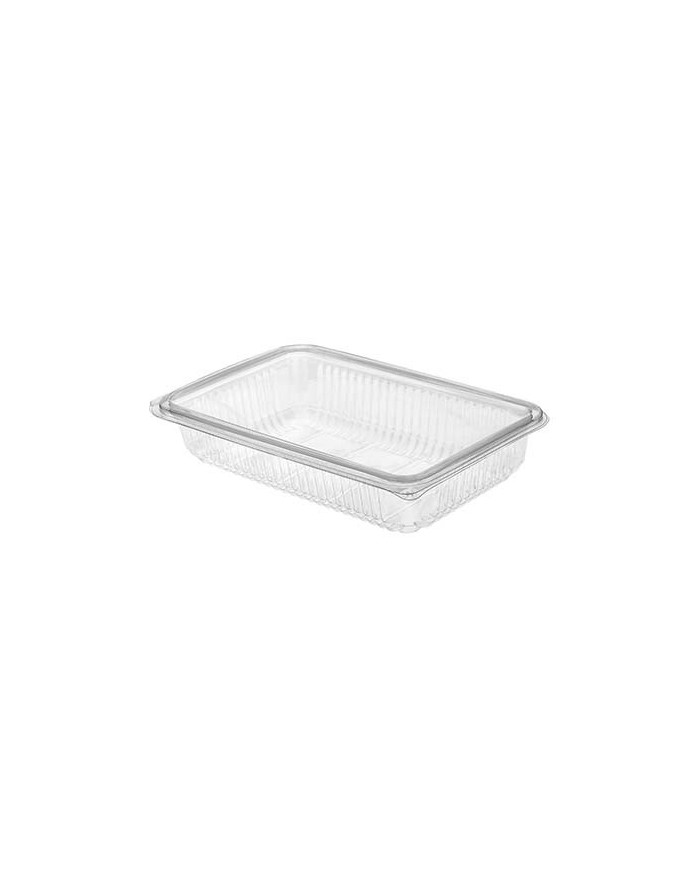 Envase plástico con tapa loncheado H27 PEQUEÑO PET