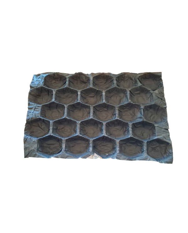 ALVEOLO PAPEL 60X40 REDONDO G-120 NEGRO  Nº 37 (200 uds/ carton)***