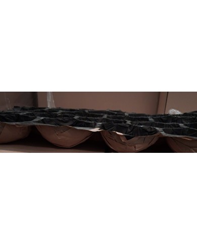 ALVEOLO PAPEL 60X40 REDONDO G-120 NEGRO  Nº 18 (200 uds/ carton)***