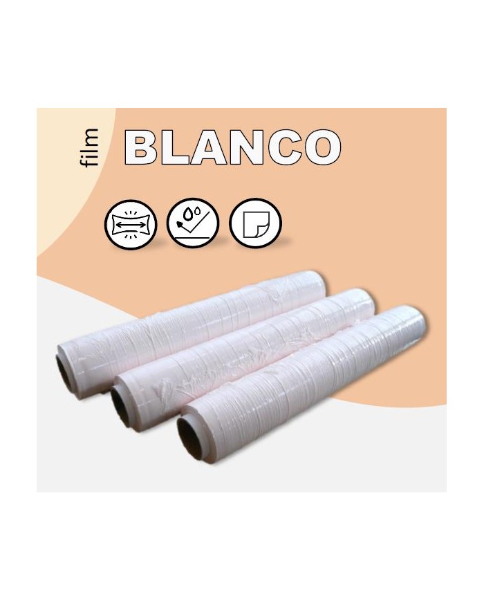 Film man. Blanco. 50 cm. 23my bob  60% Reciclado***