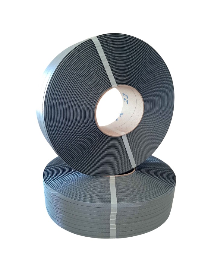 KM FLEJE MAN.12X08 GRIS  D150  ( caja 3 km) **