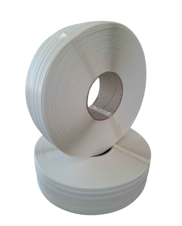 Fleje PP Manual Blanco 12x08 (2 Rollos)