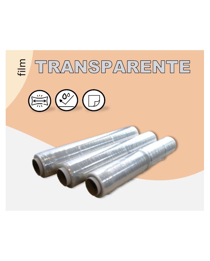 Film Paletizar Manual 23 Micras TRANSPARENTE