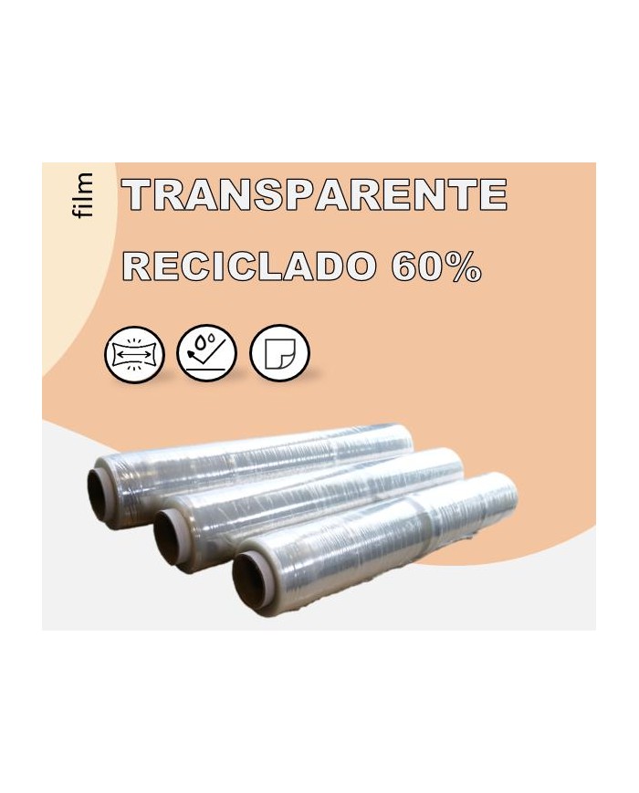 Film Paletizar Manual 23 Micras Transparente