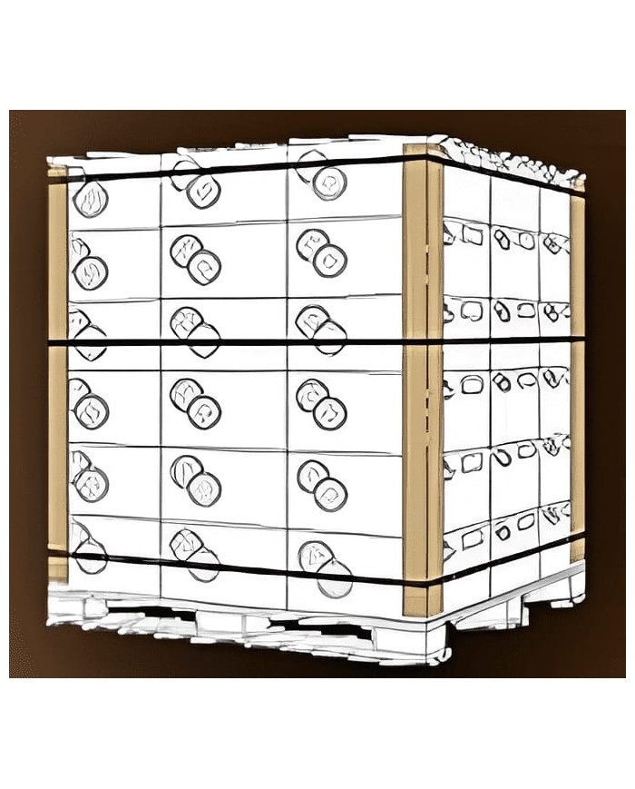 CANTONERA 35 X 35 X 2,8 X 1750 BLANCA  BRILLO**