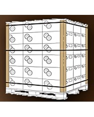 CANTONERA 35 X 35 X 2,8 X 1750 BLANCA  BRILLO**