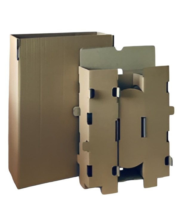 Caja para Vino con Separador para 3 Botellas | Pack 16 Unidades