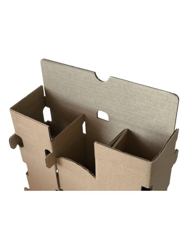 KIT CAJA 6 BOTELLAS + PROTECTOR/SEPARADPR (16 unidades kit)