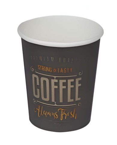 Vaso Cartón Café Capuchino 8 oz (240ml) Pack 50 Uds