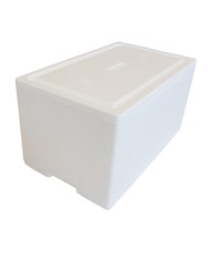 Caja y tapa de poliestireno expandido 27 Litros